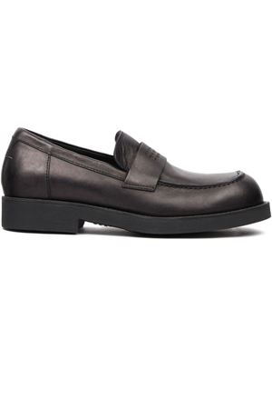 Mocassino in pelle nera MM6 MAISON MARGIELA | SH1WR0006P7431T8013
